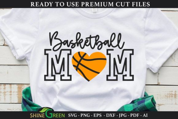 Basketball Mom SVG: Graphics for Crafts