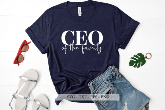 Ceo of the Family Svg: Modern Graphics for Crafts