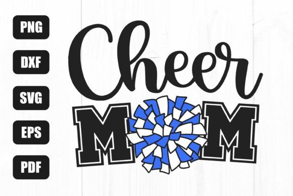 Cheer Mom SVG: Graphics for Crafts