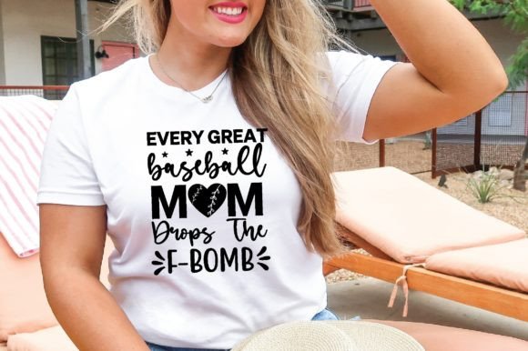 Every Great Baseball Mom Svg: Graphics for Crafts