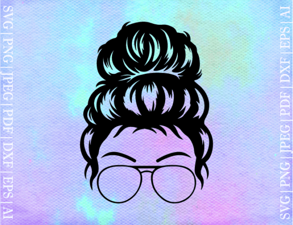 Messy Bun Mom SVG: Crafts & Graphics Review
