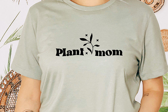 Plant Mom SVG: Modern Graphics for Crafts