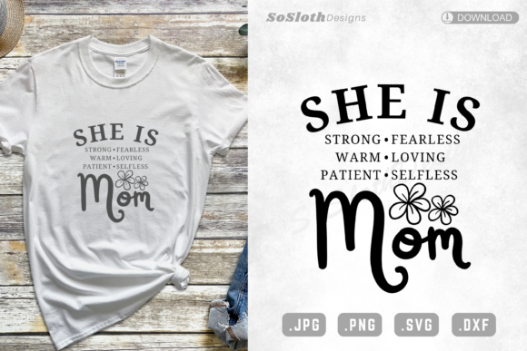 She is Mom Svg: Graphics for Crafts