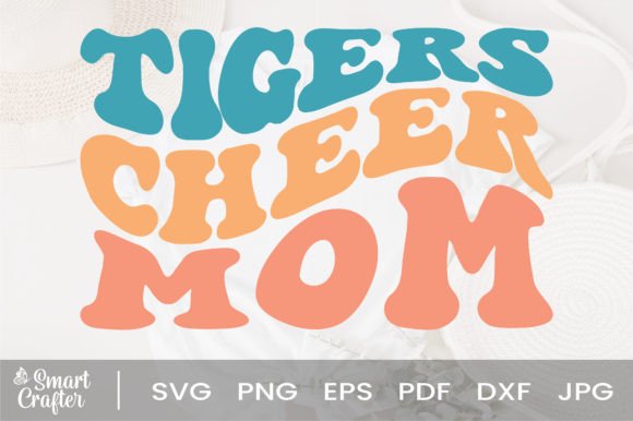 Tigers Cheer Mom SVG: Graphics for Crafts
